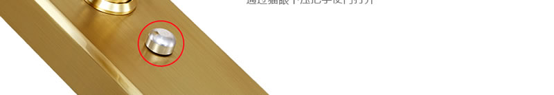 豪力士指紋鎖 家用防盜門智能鎖密碼鎖半導(dǎo)體指紋頭電子門鎖