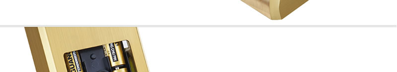 豪力士指紋鎖 家用防盜門智能鎖密碼鎖半導(dǎo)體指紋頭電子門鎖