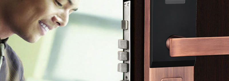 豪力士指紋鎖 D3310F家用防盜門智能鎖大門鎖電子鎖手機APP感應鎖密碼鎖