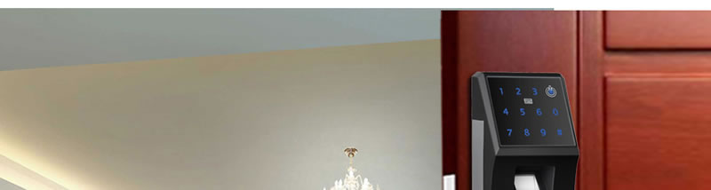 豪力士指紋鎖 D3310F家用防盜門智能鎖大門鎖電子鎖手機APP感應鎖密碼鎖