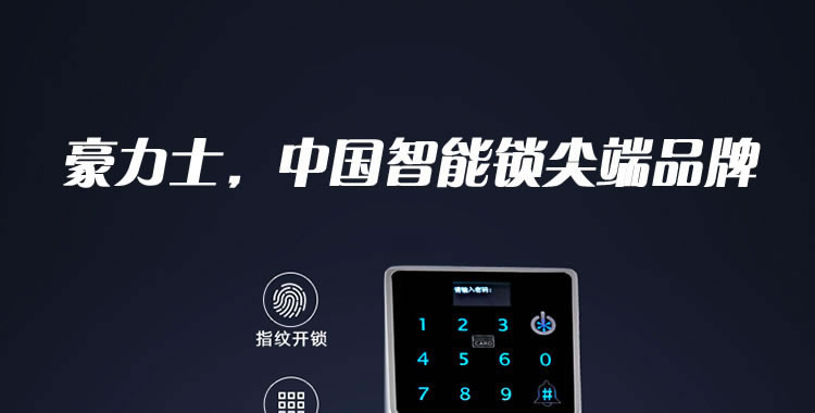 豪力士智能鎖指紋鎖 D5688F家用防盜門密碼磁卡感應電子鎖