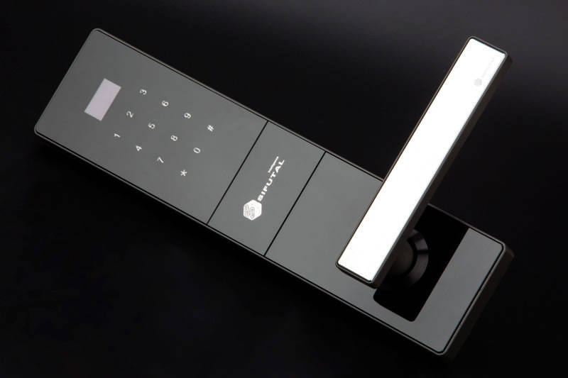 孚頓智控智能鎖 直板指紋密碼鎖 家用防盜智能門鎖