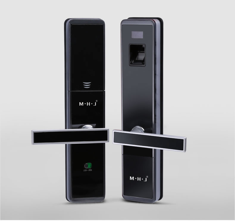 美好家指紋鎖 直板指紋密碼鎖 防盜門電子刷卡鎖