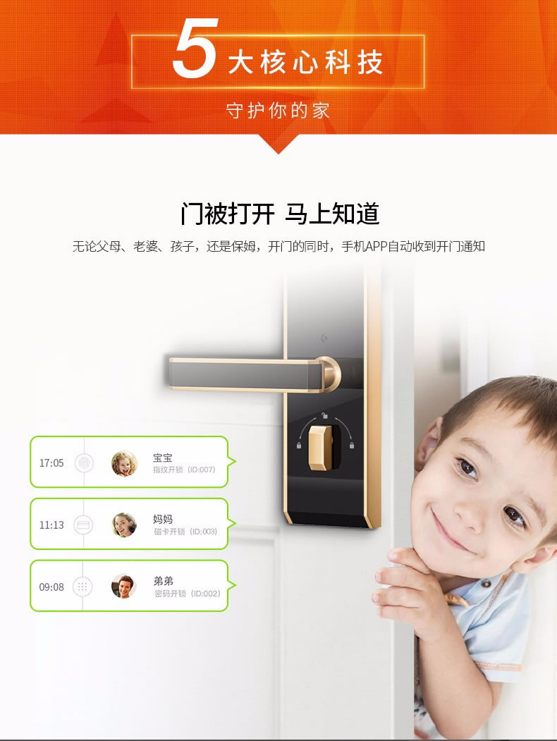 斑點(diǎn)貓指紋鎖 物聯(lián)網(wǎng)指紋鎖防盜電子密碼鎖