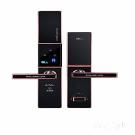 安唯萊智能鎖 滑蓋智能指紋鎖 防盜門密碼鎖