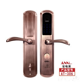 安唯萊智能鎖 全銅智能鎖（入門級）AT-306