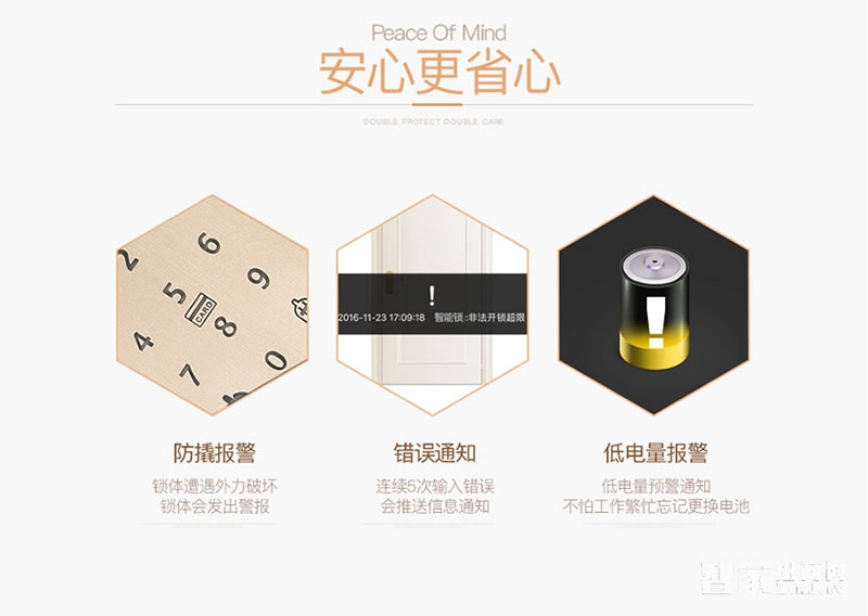 歐索爾智能鎖酒店指紋鎖 酒店感應刷卡鎖