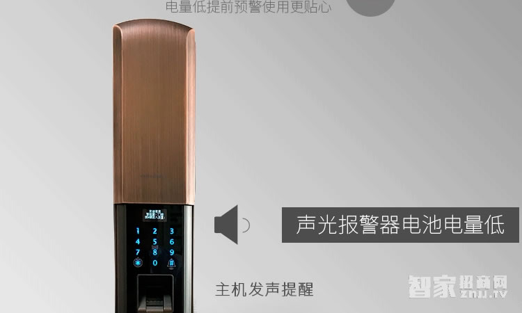 智能屋指紋鎖 防盜門智能鎖