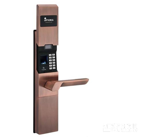 日日紅別墅滑蓋智能指紋鎖 不銹鋼電子密碼鎖