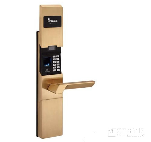 日日紅別墅滑蓋智能指紋鎖 不銹鋼電子密碼鎖