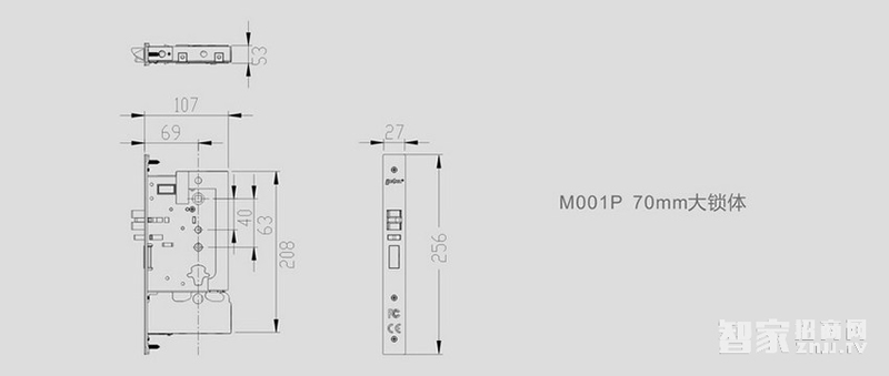 力維智能鎖 RF-N600/2智能防盜酒店鎖感應鎖