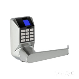 力維智能鎖 MT-1800/11家用防盜指紋鎖密碼鎖 直板拉砂鉻