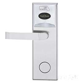 采虹智能鎖 銀色酒店智能鎖不銹鋼材質