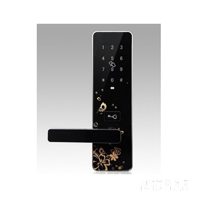 龍兄弟電子磁卡鎖 家用密碼鎖 室內(nèi)感應(yīng)鎖