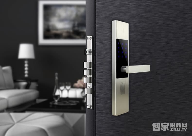 索掌門智能鎖 玻璃門指紋鎖 直板防盜智能鎖