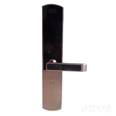 全民拼色指紋智能電子鎖 游離把手 防撬報(bào)警鎖