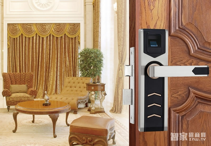 億沃智能指紋鎖 時尚簡約智能鎖 家用電子鎖