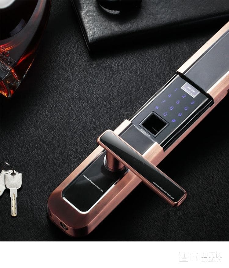 吉中吉指紋鎖 滑蓋APP遠程控制智能鎖