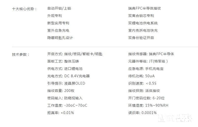 AOC全自動智能鎖 家用防盜門電子門鎖