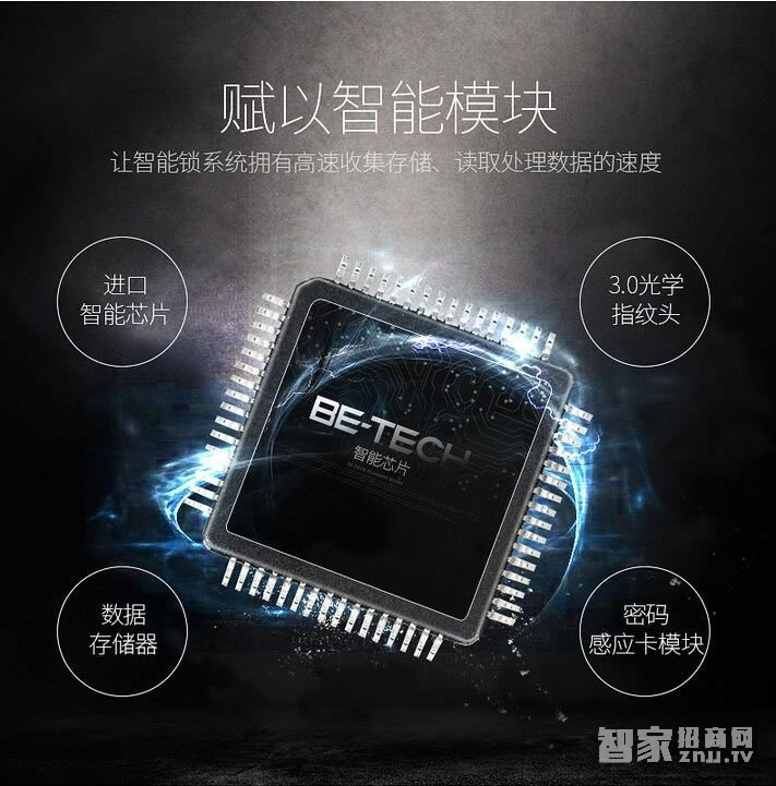 藍盾智能鎖時尚多功能密碼感應鎖刷卡鎖直板