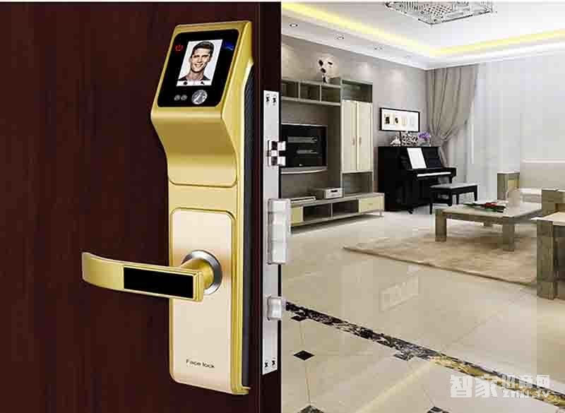 堅甲衛士紅外人臉識別智能鎖 液晶顯示屏幕