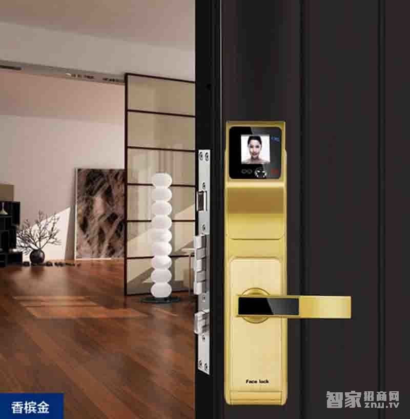 堅甲衛士紅外人臉識別智能鎖 液晶顯示屏幕