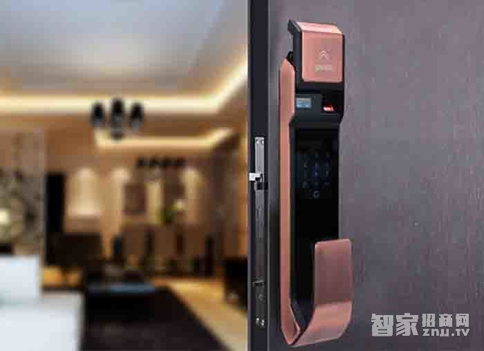 堅(jiān)甲衛(wèi)士全自動(dòng)仿三星指紋鎖 刷卡滑蓋鎖