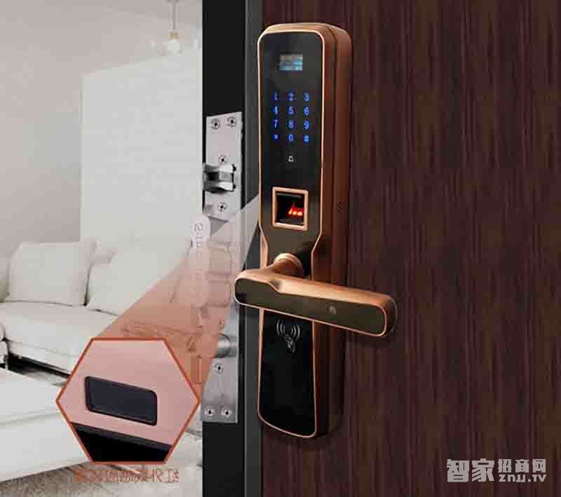 堅甲衛士全自動四合一指紋鎖 防盜智能門鎖