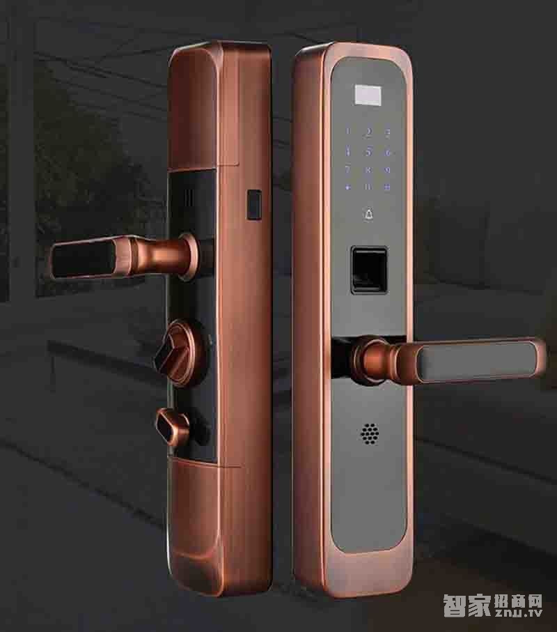 堅甲衛士紅外全自動智能指紋鎖 直板刷卡鎖