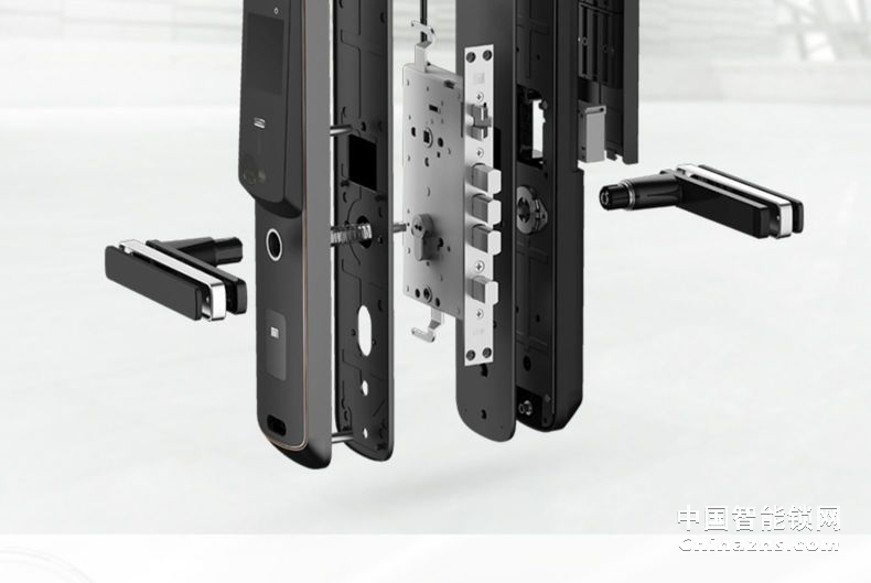 名門人臉識別全自動智能門鎖 家用防盜門電子鎖遠(yuǎn)程開門電子門鎖F8