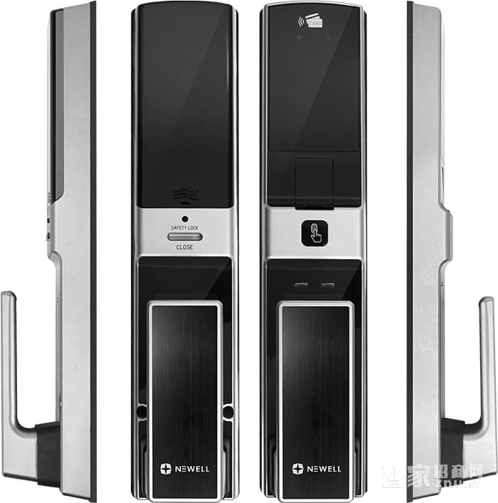 紐威爾指紋鎖 智能鎖土豪金、三種開鎖方式/6大核心功能
