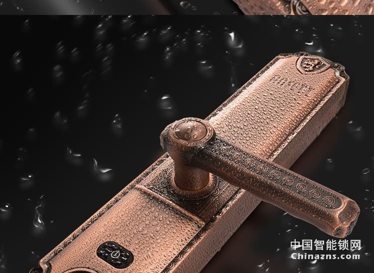 索仕頓手自一體電動滑蓋指紋鎖 智能鎖密碼鎖電子鎖