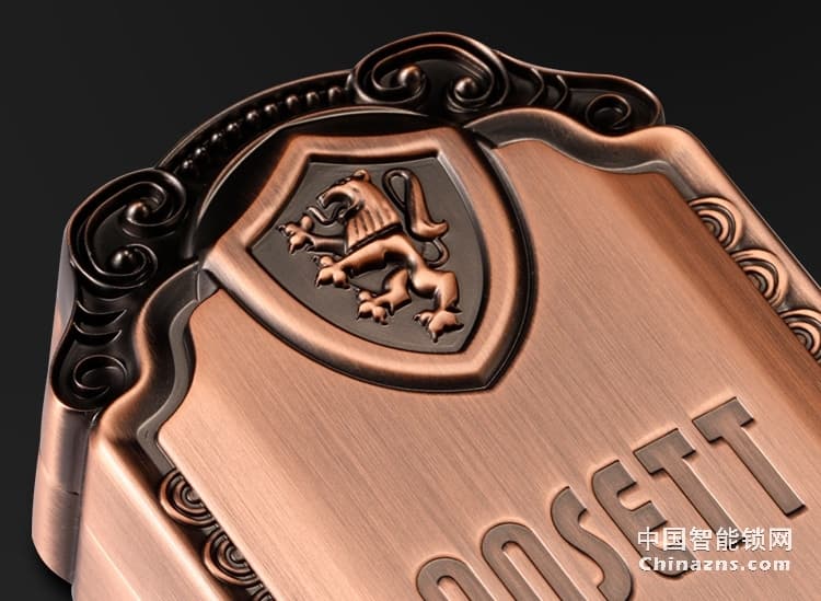 索仕頓手自一體電動滑蓋指紋鎖 智能鎖密碼鎖電子鎖