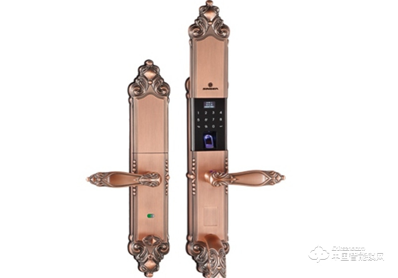 歐朗德思歌別墅指紋鎖 指紋感應遙控密碼鎖