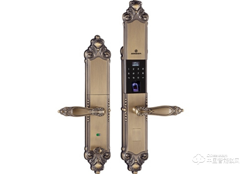 歐朗德思歌別墅指紋鎖 指紋感應遙控密碼鎖