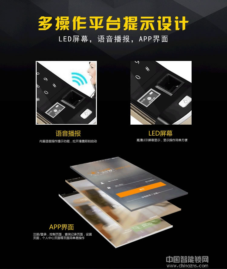 優(yōu)咖遠(yuǎn)程控制物聯(lián)網(wǎng)智能鎖 防貓眼開啟指紋鎖