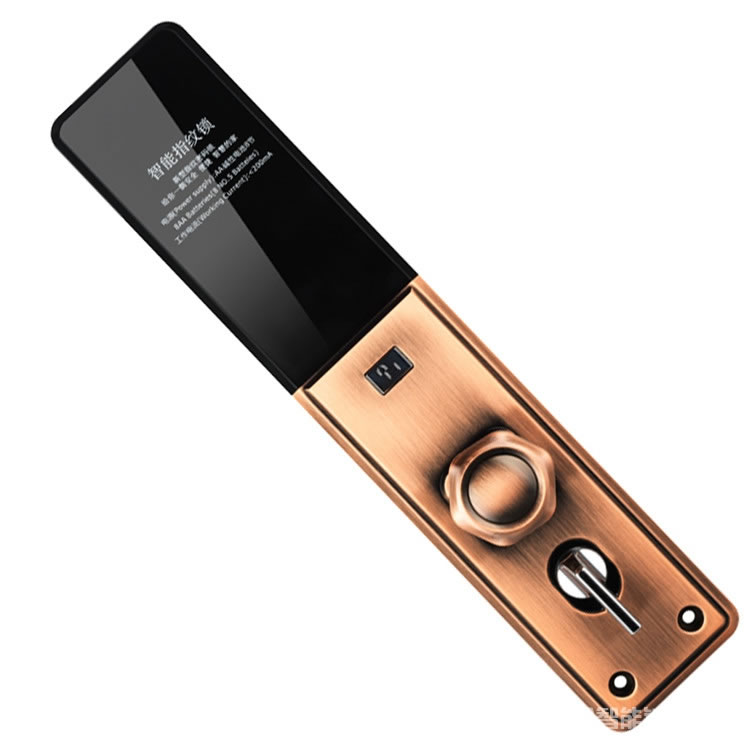 優咖萬能互換指紋鎖 不銹鋼鎖體智能鎖