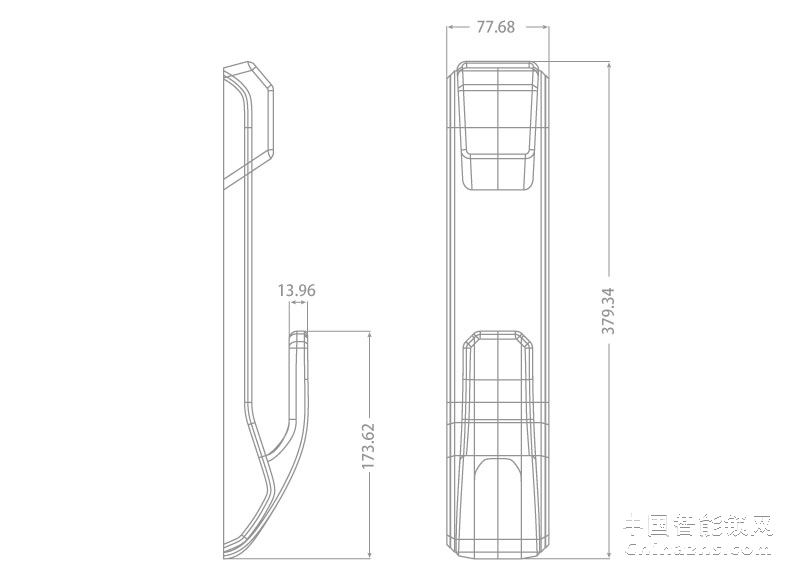 箭牌家用指紋密碼鎖星辰A905 推拉式開鎖感應(yīng)上電