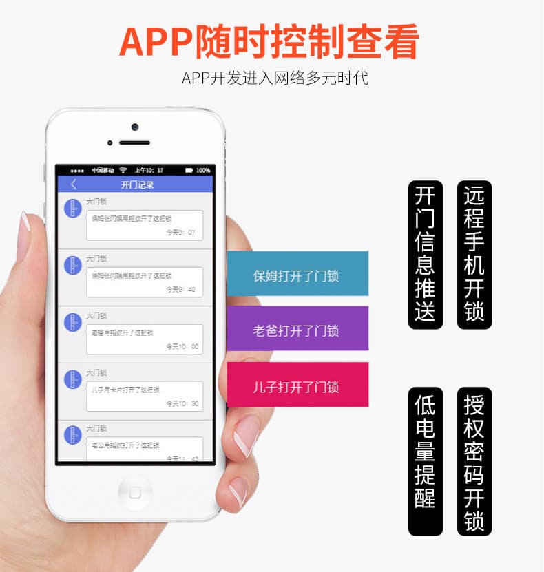 帥榮不銹鋼指紋鎖 家用智能鎖 滑蓋智能鎖