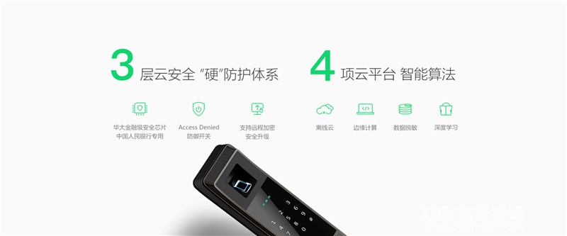 萬維特別墅門指紋鎖 推拉式智能門鎖