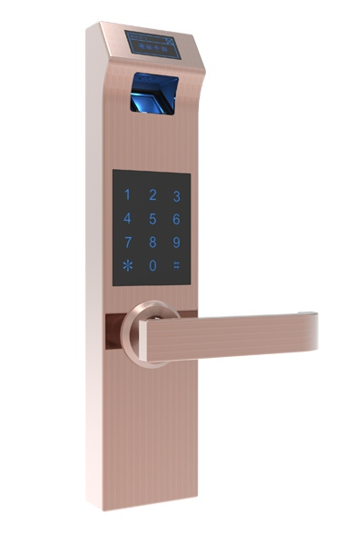 魯創(chuàng)家用防盜門指紋鎖 辦公酒店智能門鎖