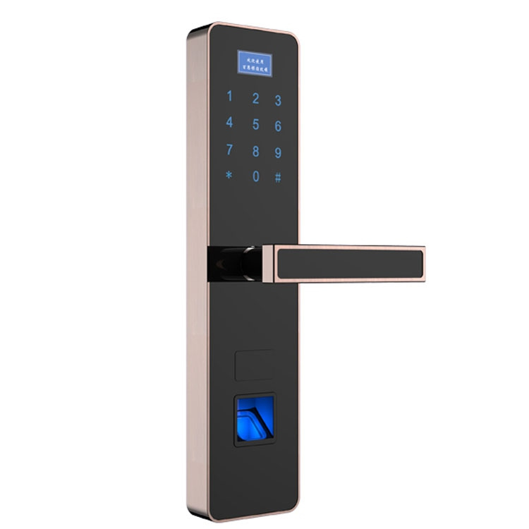 魯創室內大門指紋密碼鎖 防盜門智能鎖