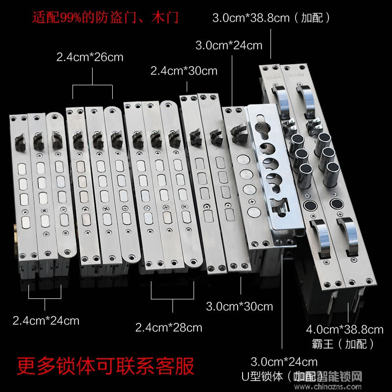 云領人臉識別智能鎖 公寓防盜門智能鎖