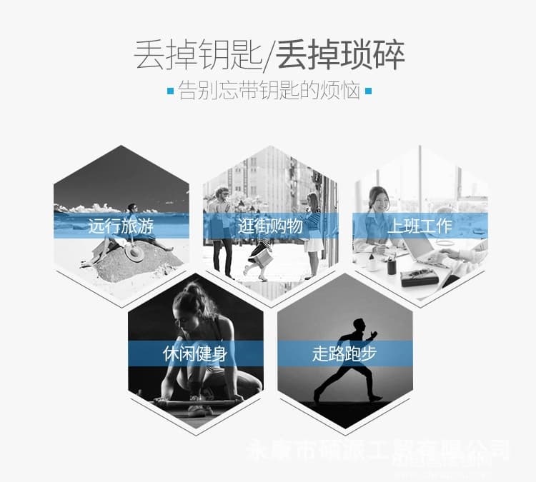 碩派半導體指紋鎖 家用防盜智能鎖