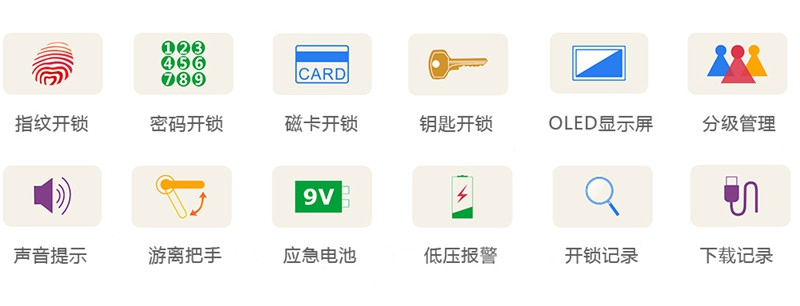 樸盾智能鎖 不銹鋼指紋密碼鎖 公寓住房防盜門鎖