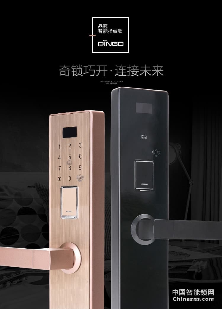 榮事達(dá)品冠密碼鎖小智16 家用防盜門指紋鎖