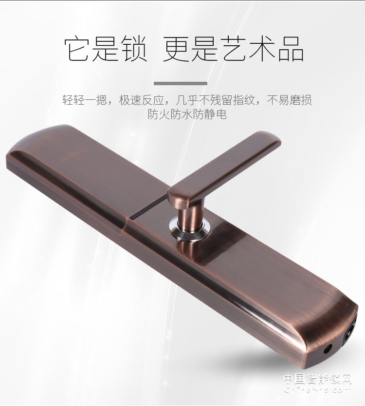 榮事達(dá)品冠智能鎖小智9 家用防盜門密碼鎖