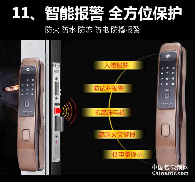 Yale 耶魯指紋密碼鎖 YMI70電子鎖