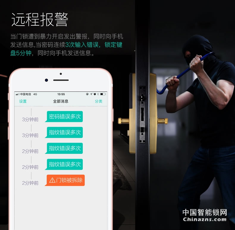 匯泰龍指紋鎖69898 云鎖指紋鎖家用防盜門鎖電子刷卡密碼鎖