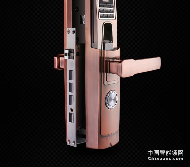 匯泰龍指紋鎖69093 家用防盜鎖電子指紋密碼鎖大門房門指紋鎖